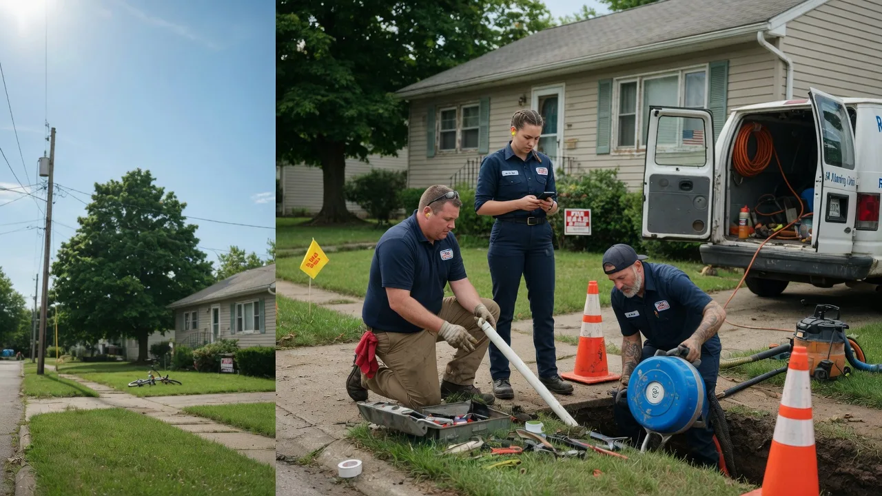 Sewer Line Repair in Farmington, WV near me